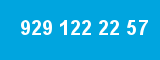 929 122 22 57 929 122 22 57